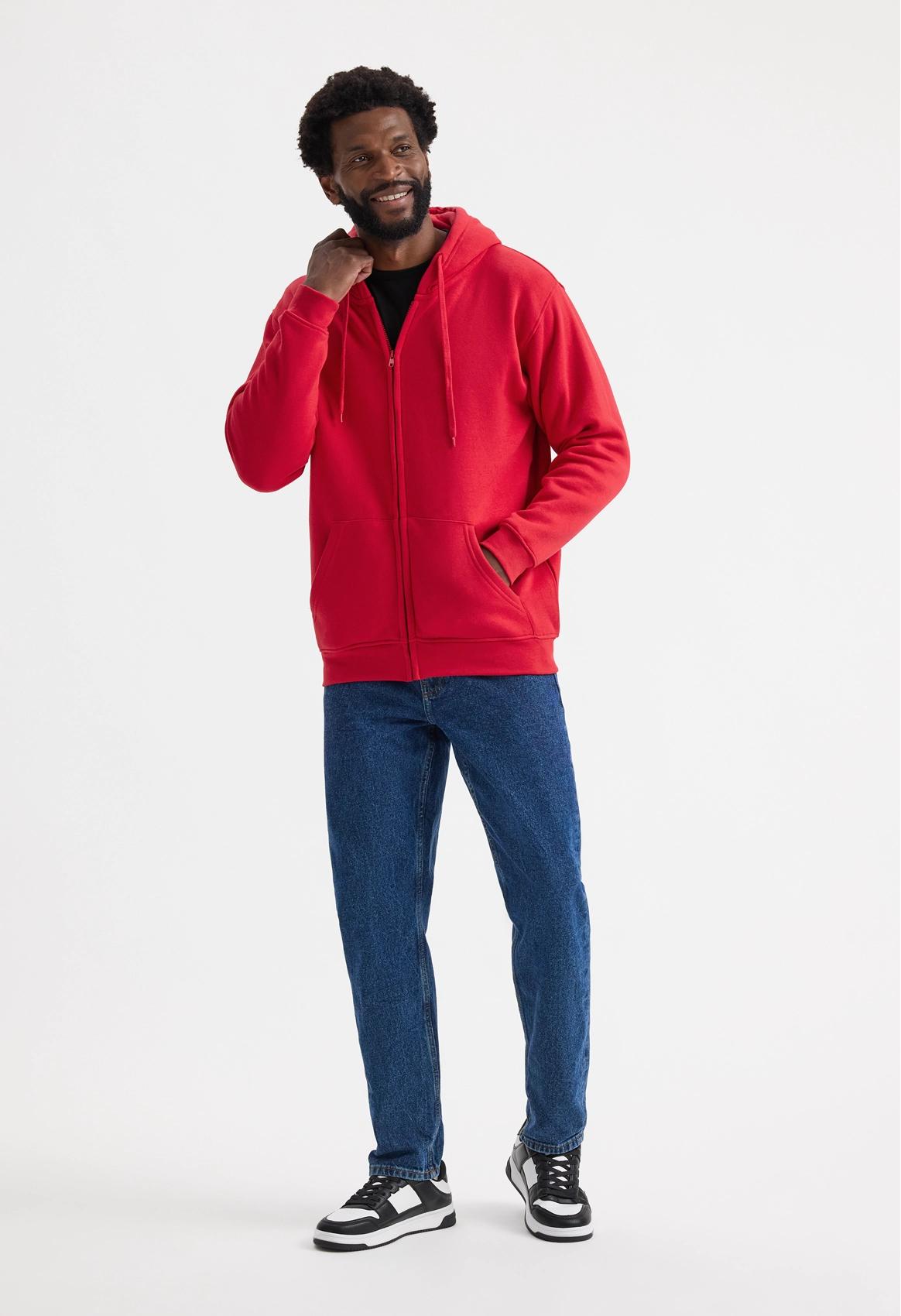 Uneek Clothing UC504 Unisex Classic Full Zip Hooded Sweatshirt