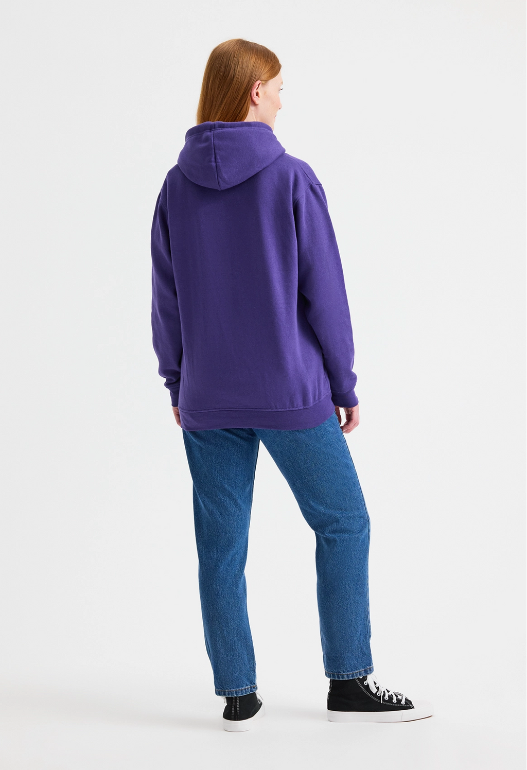 Uneek Clothing UC507 Unisex Contrast Hooded Sweatshirt