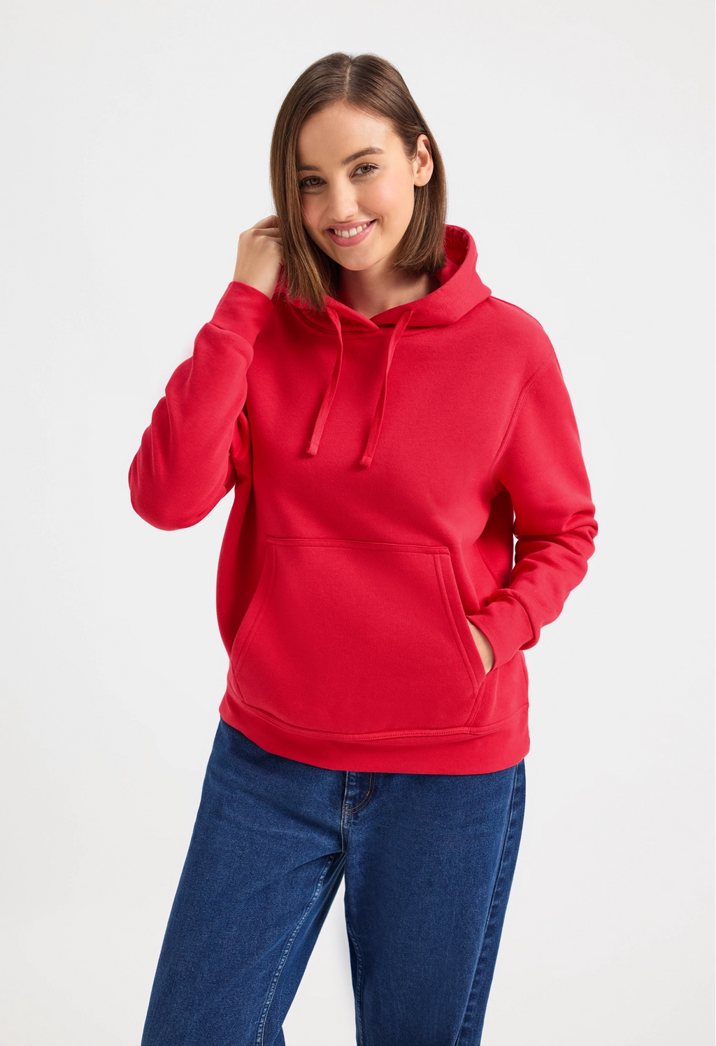 Uneek Clothing UC510 Ladies Deluxe Hooded Sweatshirt
