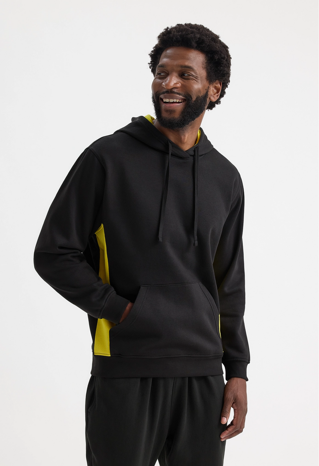 Uneek Clothing UC517 Unisex Two Tone Hooded Sweatshirt