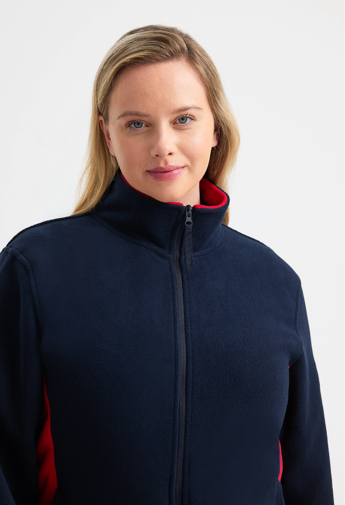 Uneek Clothing UC617 Unisex Two Tone Full Zip Fleece Jacket