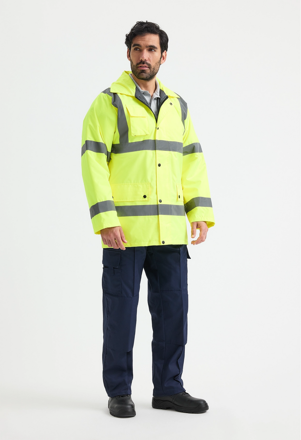 Uneek Clothing UC803 Unisex Hi Vis Road Safety Jacket