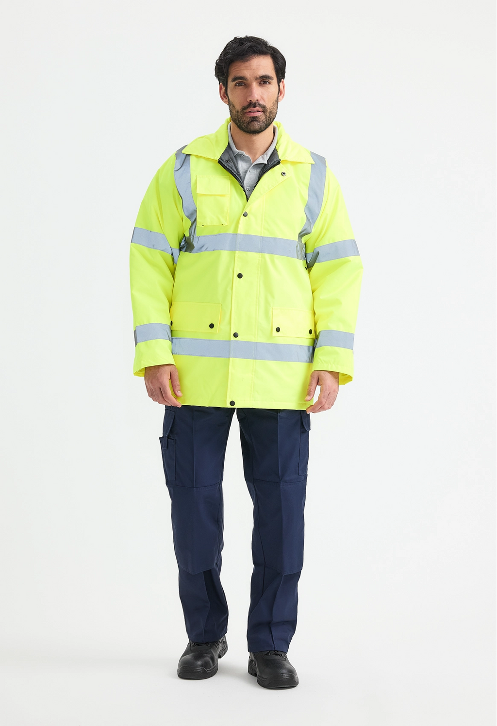 Uneek Clothing UC803 Unisex Hi Vis Road Safety Jacket