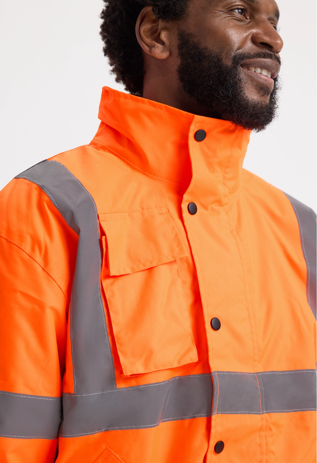 Uneek Clothing UC804 Unisex Hi Vis Bomber Jacket