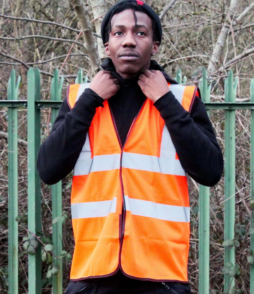 Warrior Hi-Vis WR001 Waistcoat