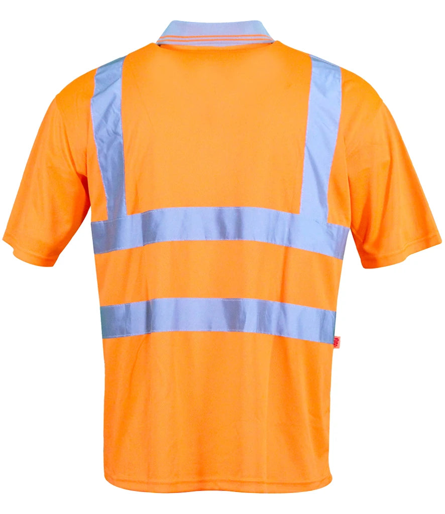 Warrior Hi-Vis WR002 Polo Shirt
