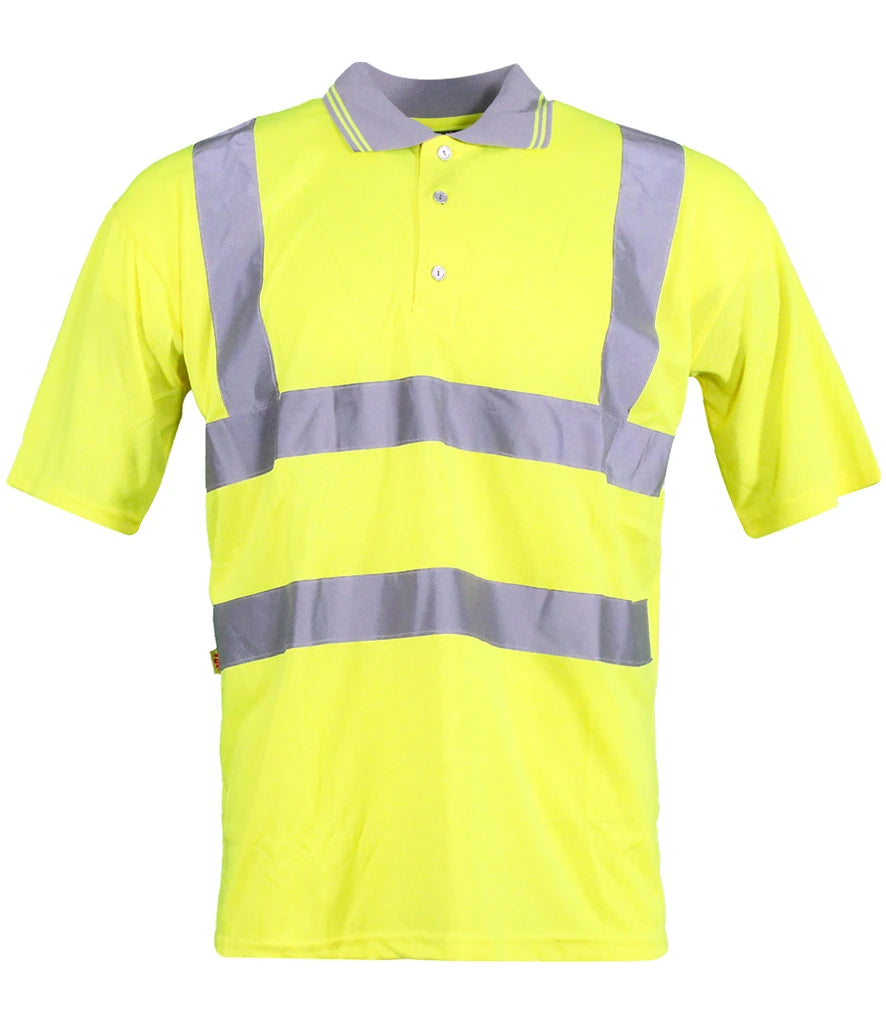 Warrior Hi-Vis WR002 Polo Shirt