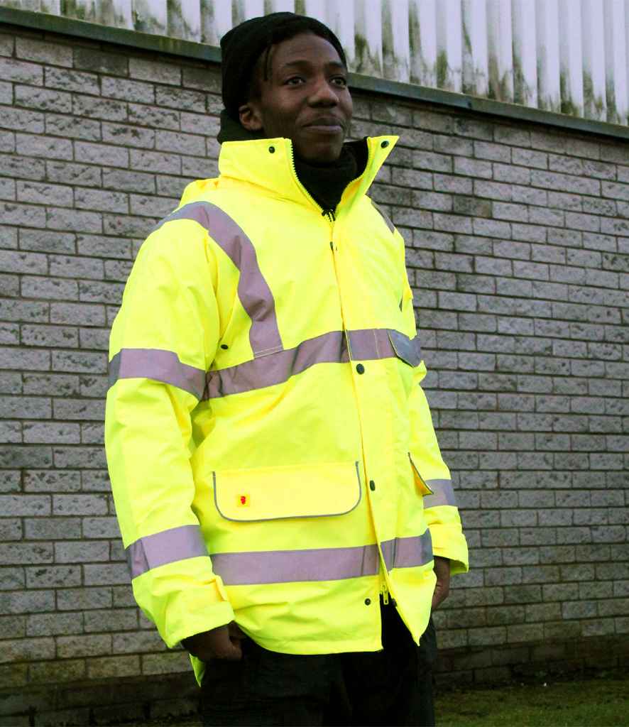Warrior Hi-Vis WR005 Traffic Jacket