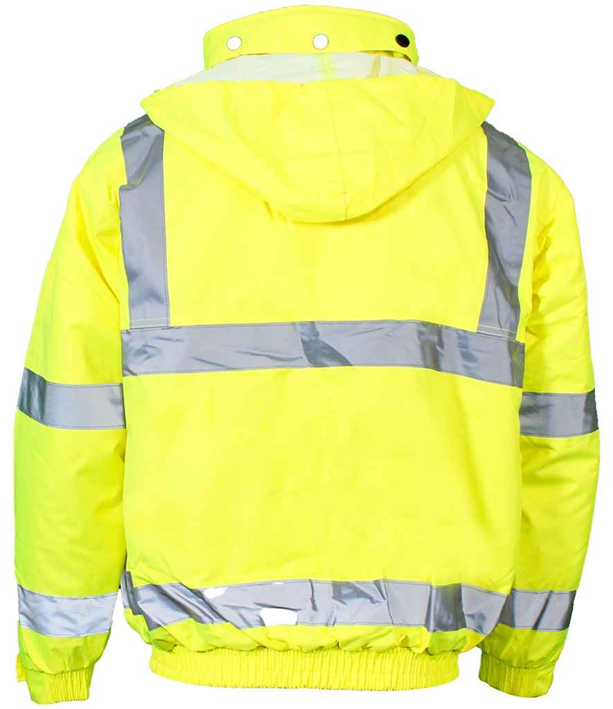 Warrior Hi-Vis WR006 Bomber Jacket