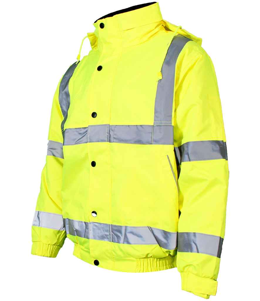 Warrior Hi-Vis WR006 Bomber Jacket