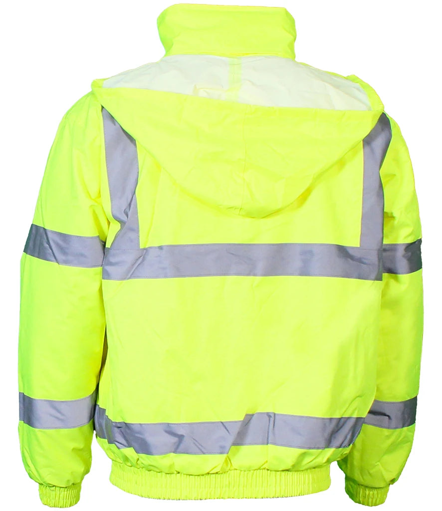 Warrior Hi-Vis WR023 Bomber Jacket