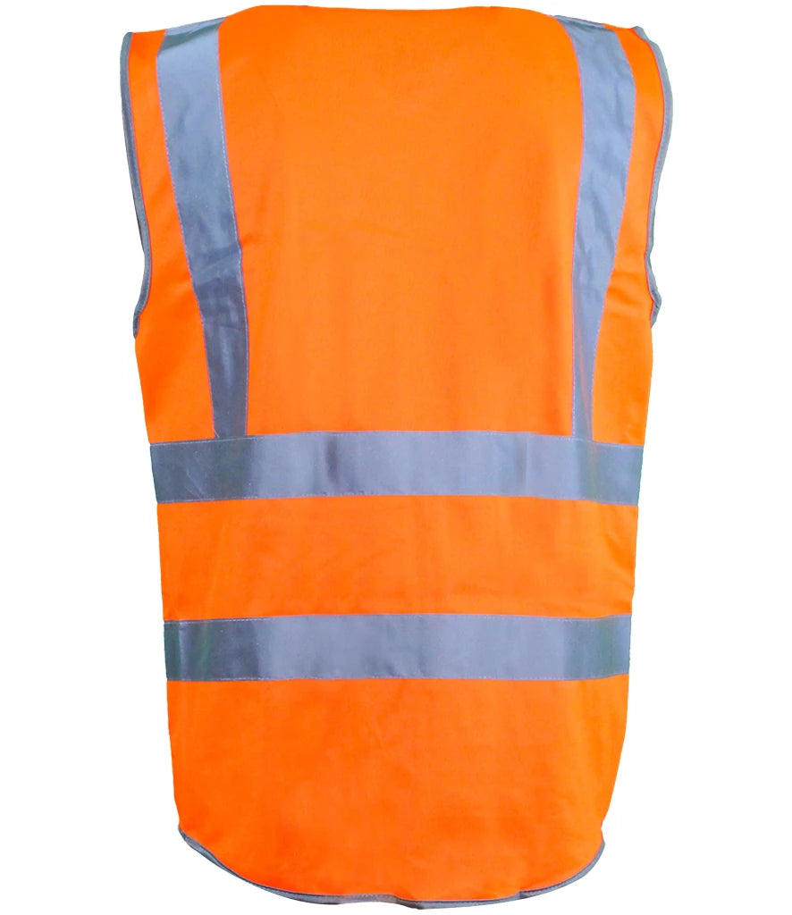 Warrior Hi-Vis WR035 Executive Waistcoat
