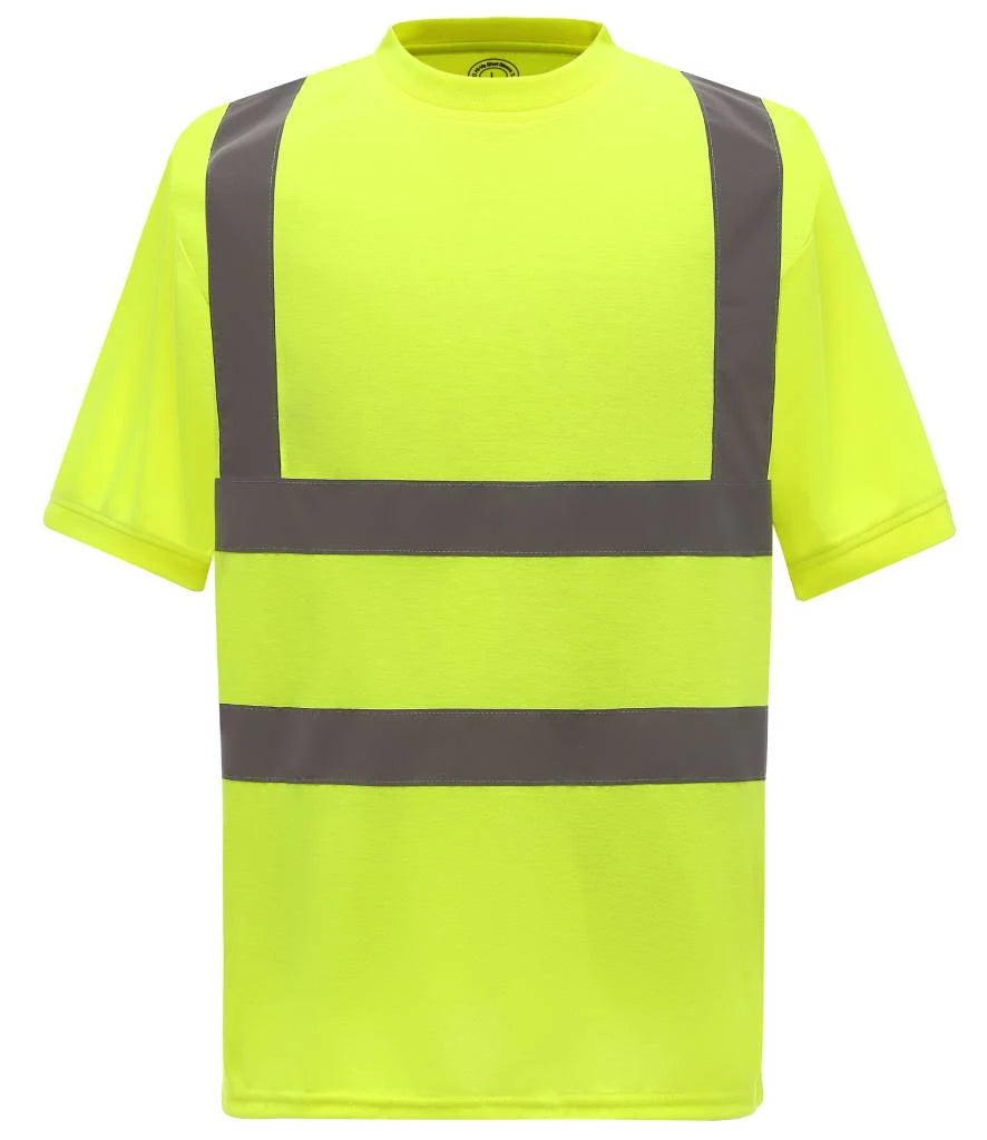 Yoko Hi-Vis YK010 Short Sleeve T-Shirt