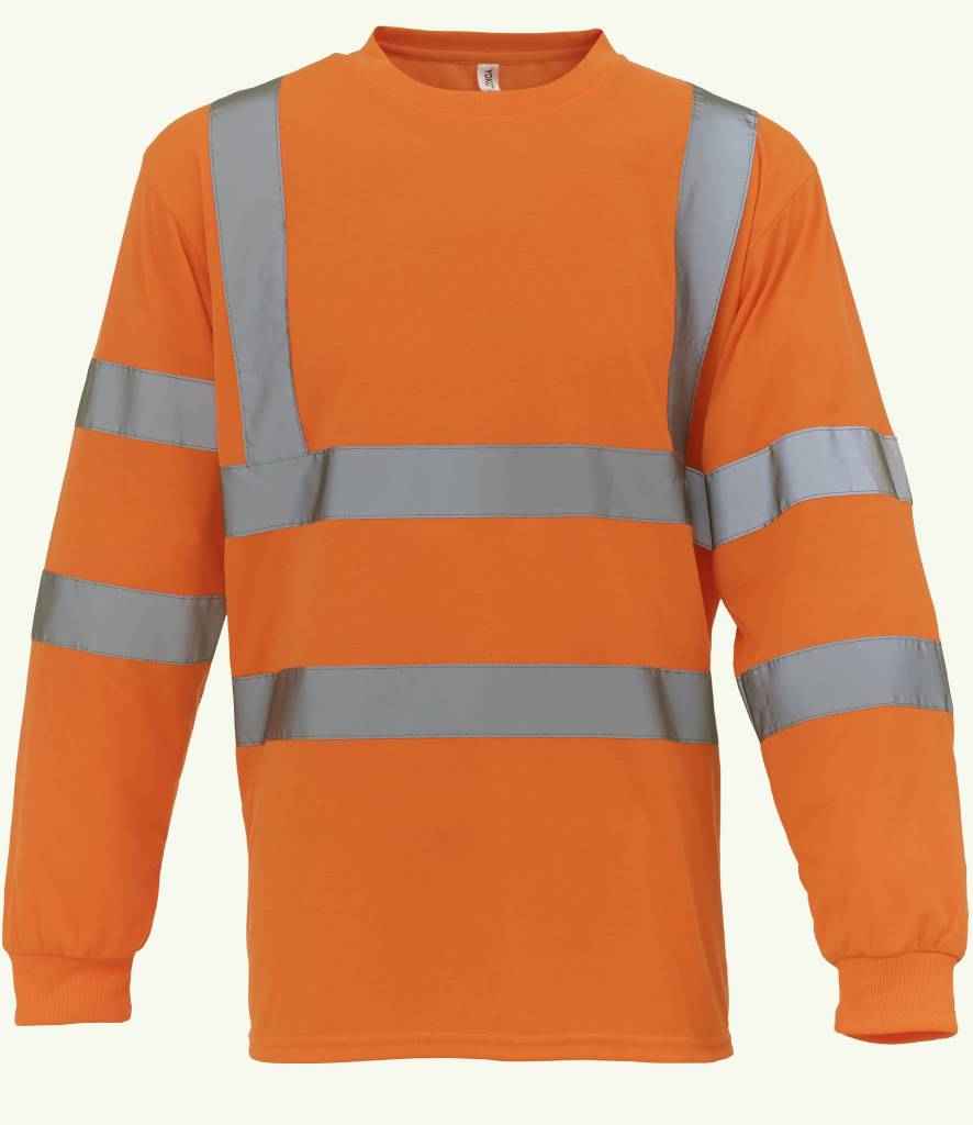 Yoko Hi-Vis YK012 Long Sleeve T-Shirt