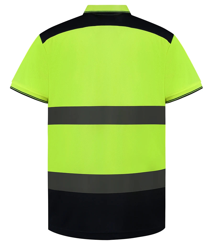 Yoko Hi-Vis YK017 Short Sleeve Polo Shirt