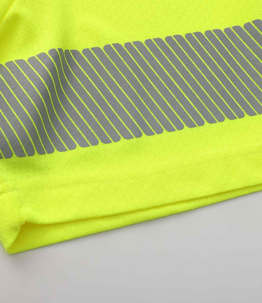 Yoko Hi-Vis YK018 Zip Polo Shirt