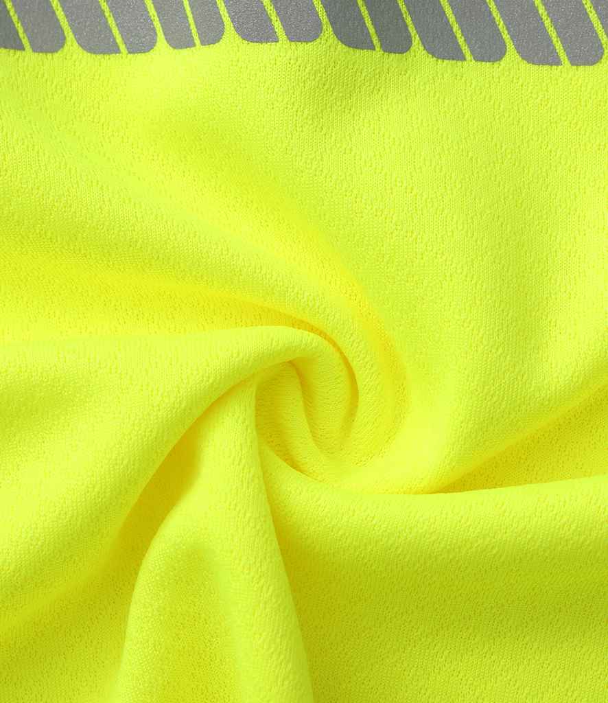 Yoko Hi-Vis YK018 Zip Polo Shirt
