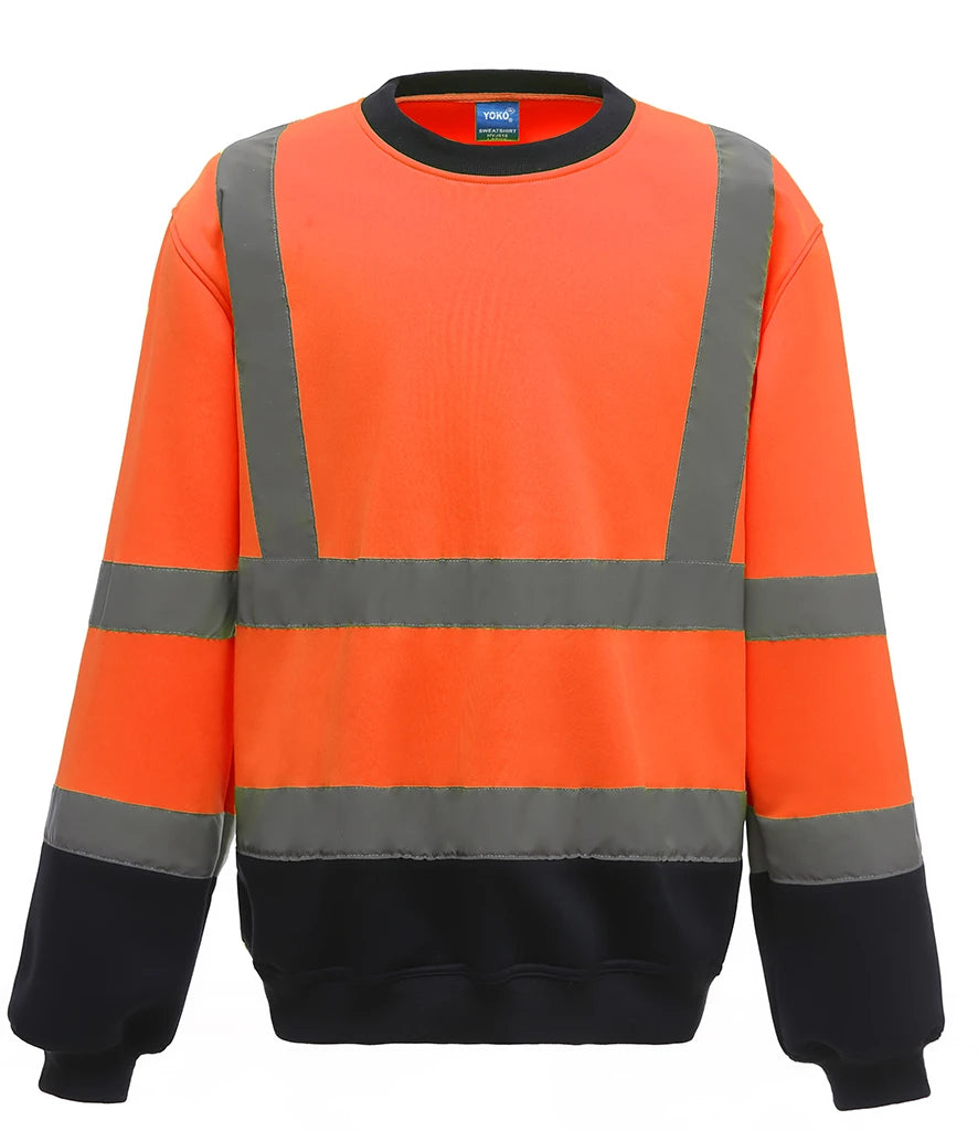 Yoko Hi-Vis YK030 Sweatshirt