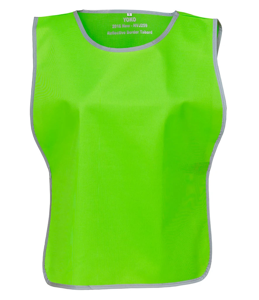 Yoko Hi-Vis YK100 Reflective Border Tabard