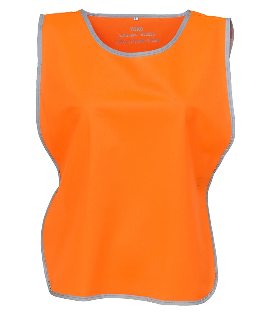 Yoko Hi-Vis YK100 Reflective Border Tabard