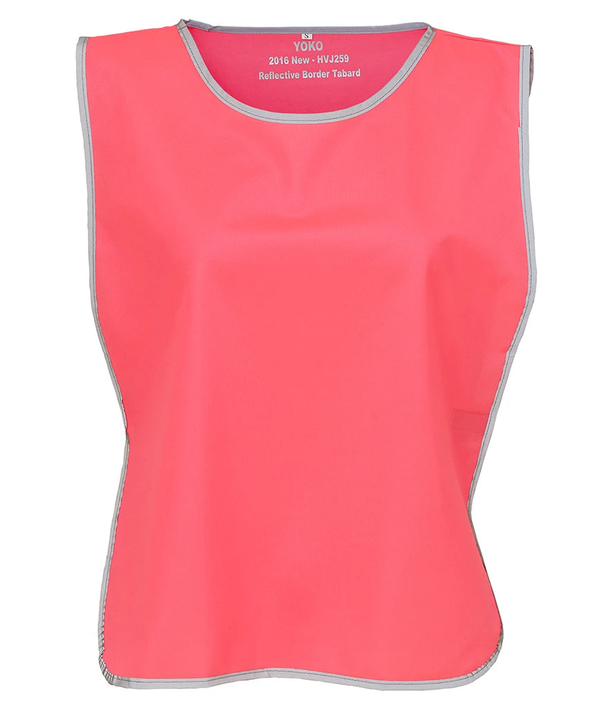 Yoko Hi-Vis YK100 Reflective Border Tabard