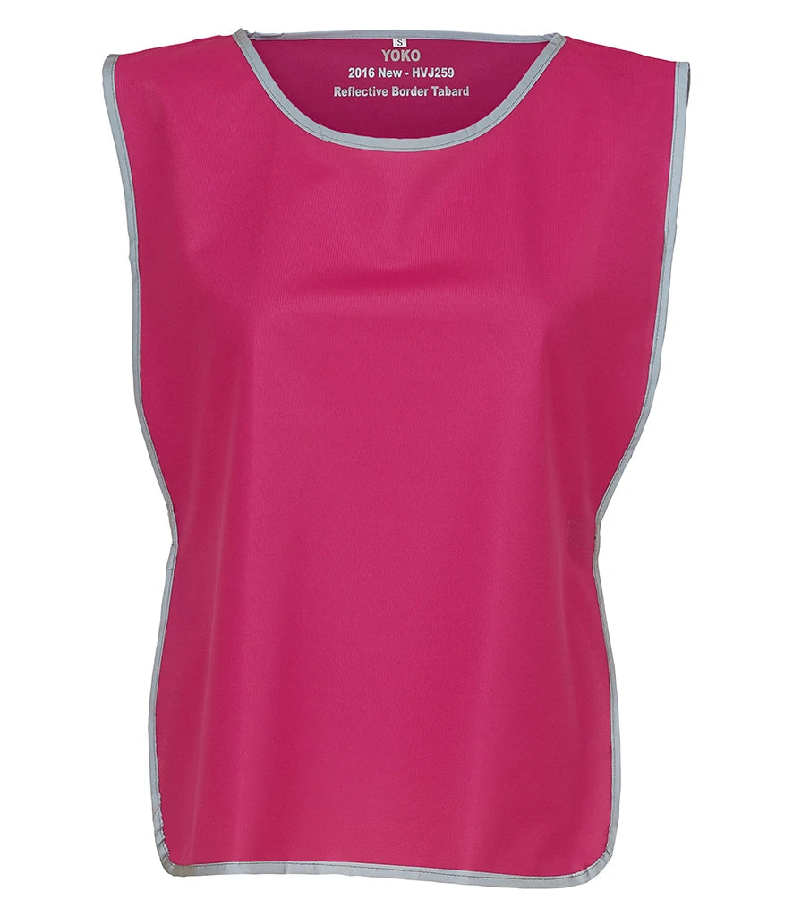 Yoko Hi-Vis YK100 Reflective Border Tabard