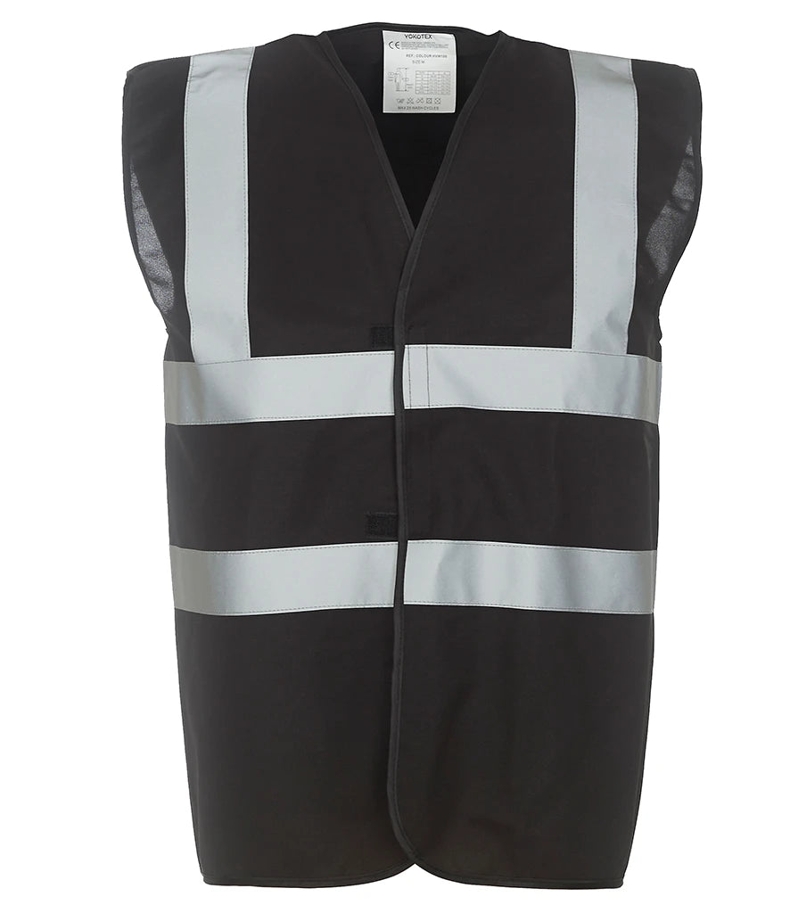 Yoko Hi-Vis YK102 Two Band and Braces Waistcoat