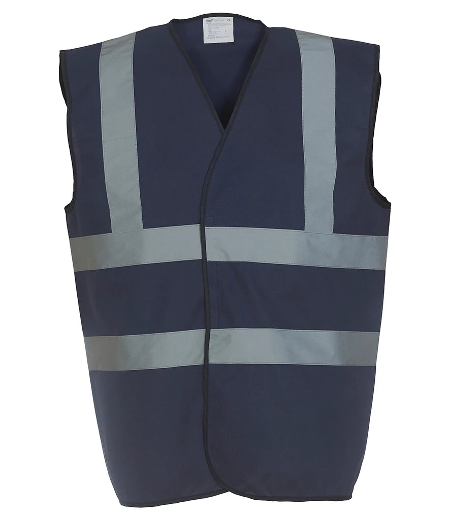 Yoko Hi-Vis YK102 Two Band and Braces Waistcoat