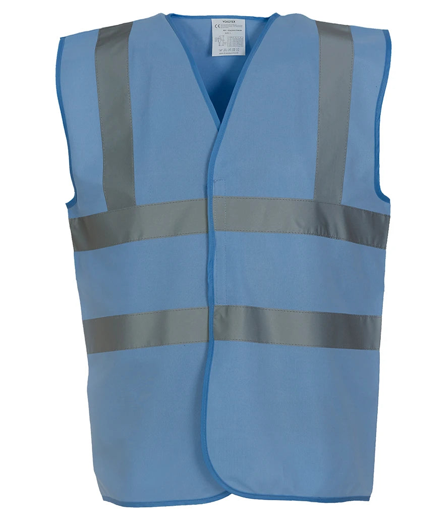 Yoko Hi-Vis YK102 Two Band and Braces Waistcoat
