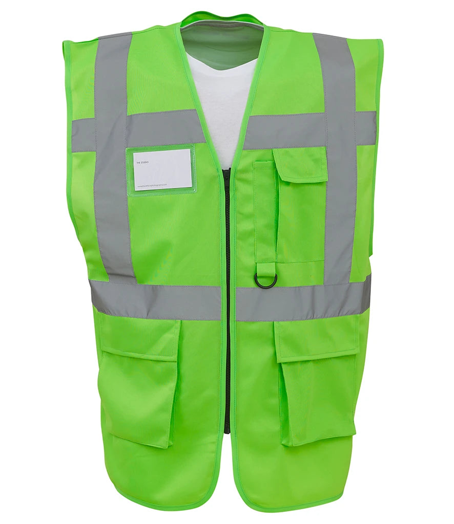 Yoko Hi-Vis YK103 Executive Waistcoat