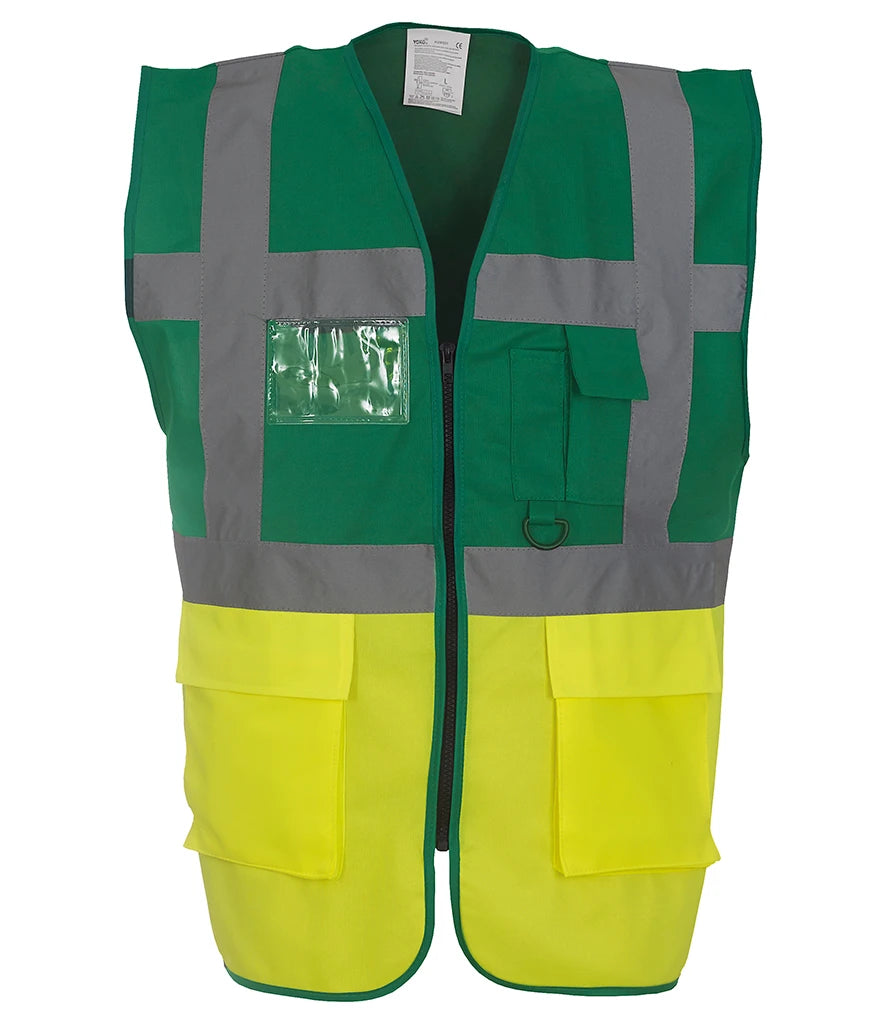 Yoko Hi-Vis YK103 Executive Waistcoat
