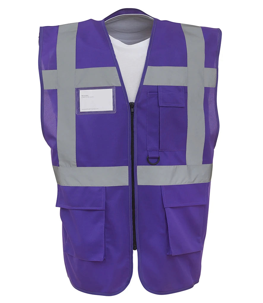 Yoko Hi-Vis YK103 Executive Waistcoat