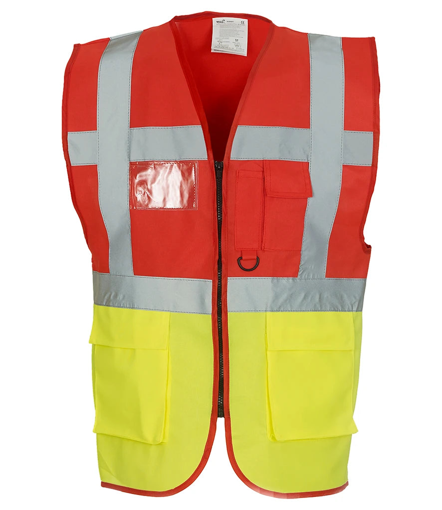 Yoko Hi-Vis YK103 Executive Waistcoat