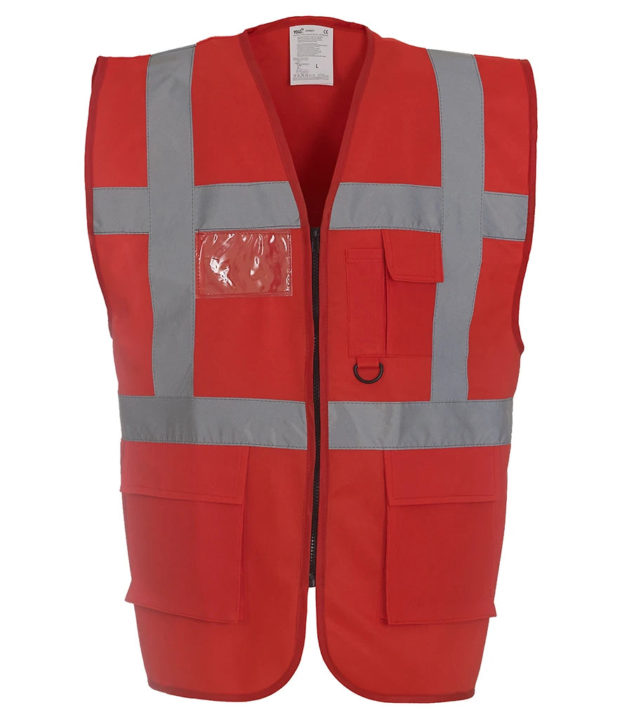 Yoko Hi-Vis YK103 Executive Waistcoat