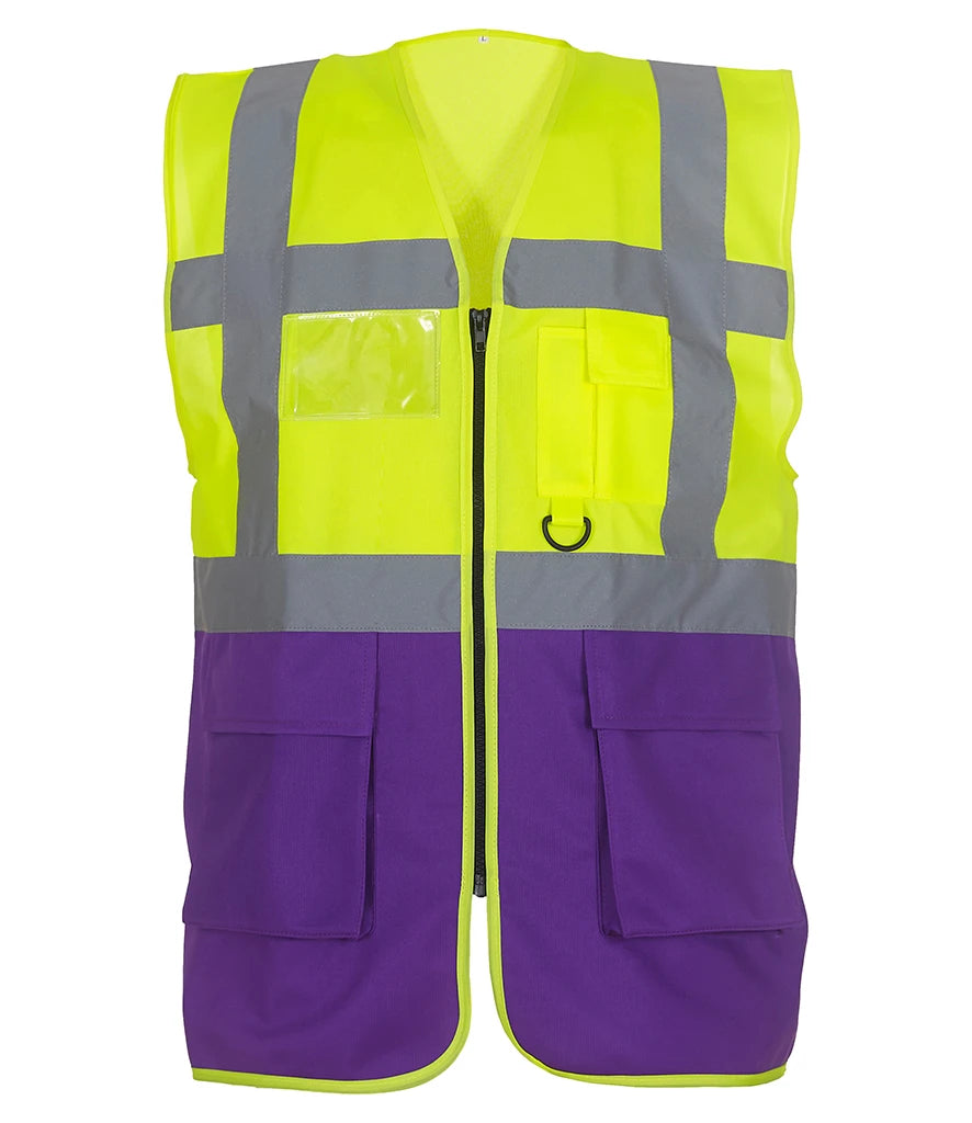Yoko Hi-Vis YK103 Executive Waistcoat