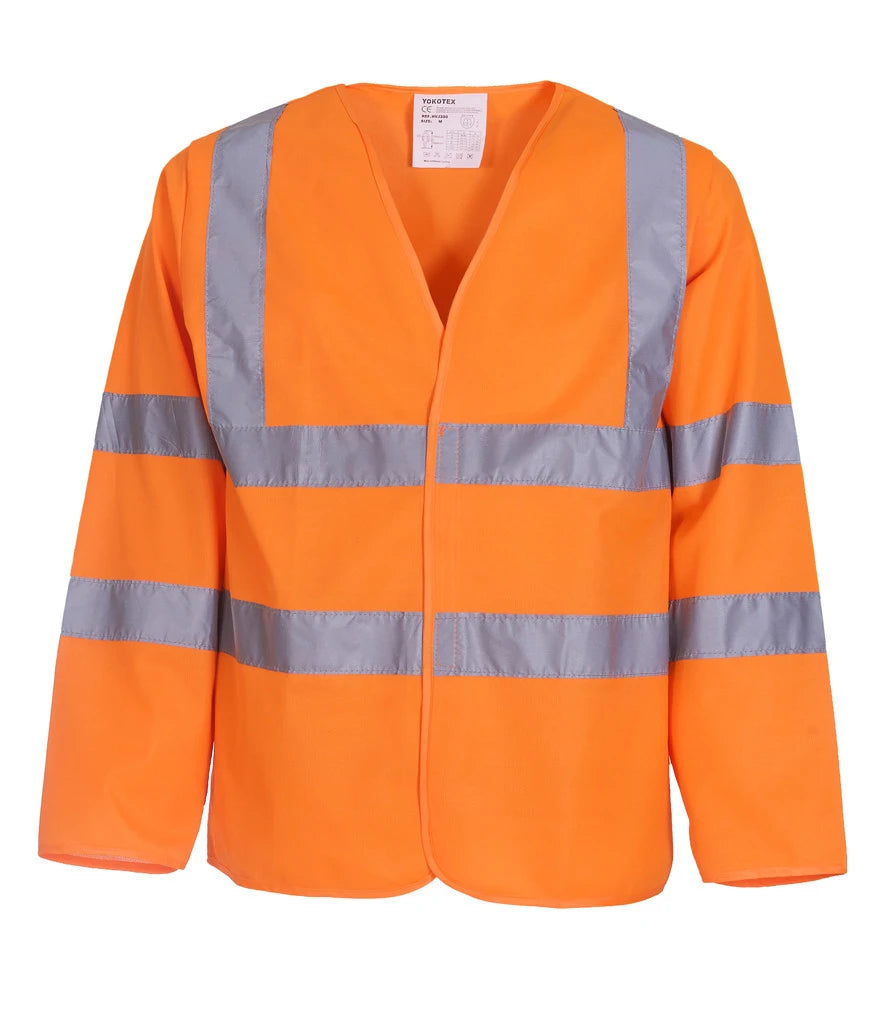 Yoko Hi-Vis YK105 Long Sleeve Jacket