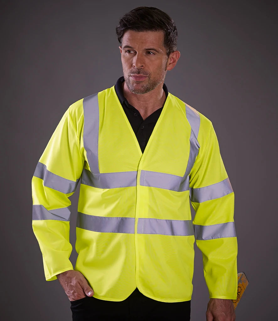 Yoko Hi-Vis YK105 Long Sleeve Jacket