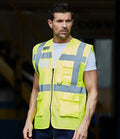 Yoko Hi-Vis YK107 Open Mesh Executive Waistcoat