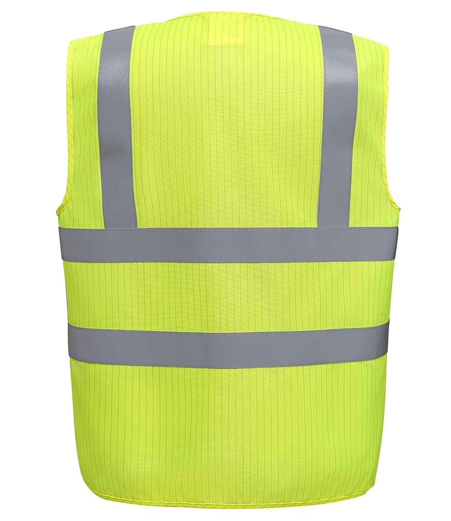 Yoko Hi-Vis YK110 Anti-Static Flame Retardant Waistcoat