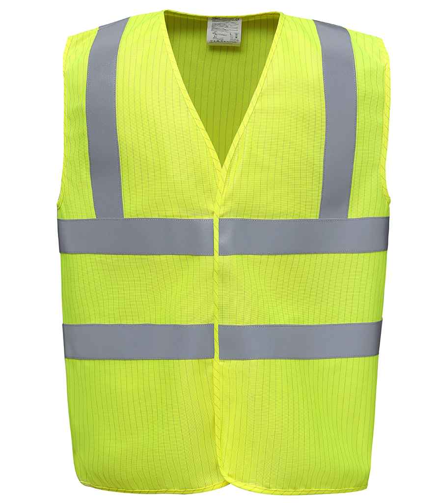 Yoko Hi-Vis YK110 Anti-Static Flame Retardant Waistcoat