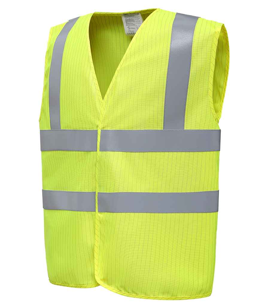 Yoko Hi-Vis YK110 Anti-Static Flame Retardant Waistcoat