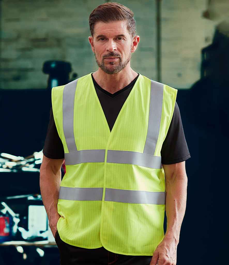 Yoko Hi-Vis YK110 Anti-Static Flame Retardant Waistcoat