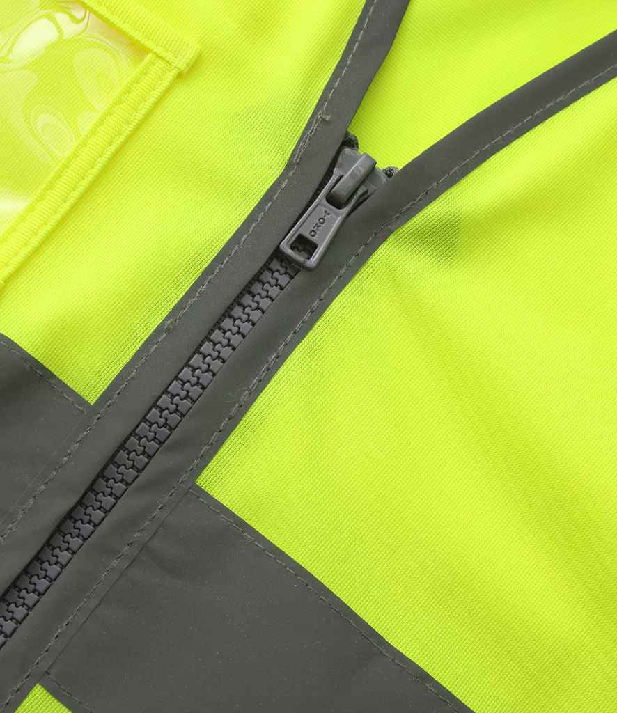 Yoko Hi-Vis YK113 Zip ID Two Band & Braces Waistcoat