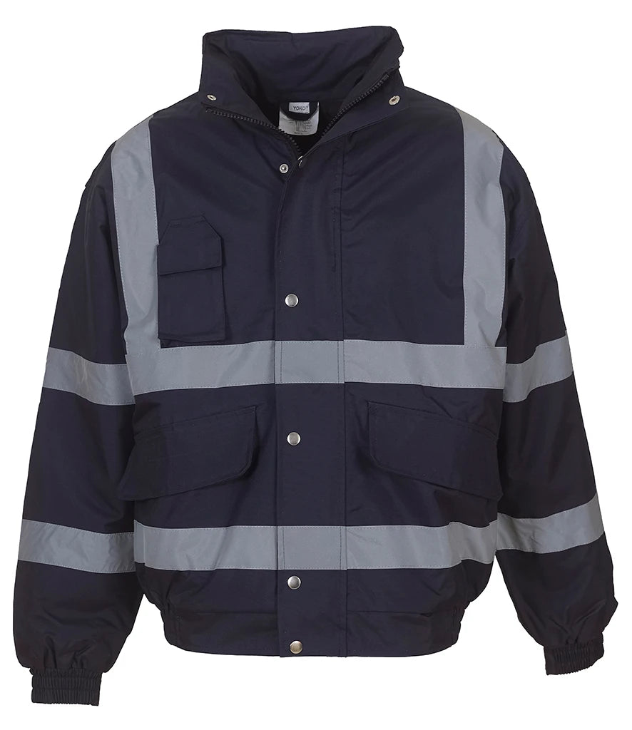 Yoko Hi-Vis Classic YK200 Bomber Jacket