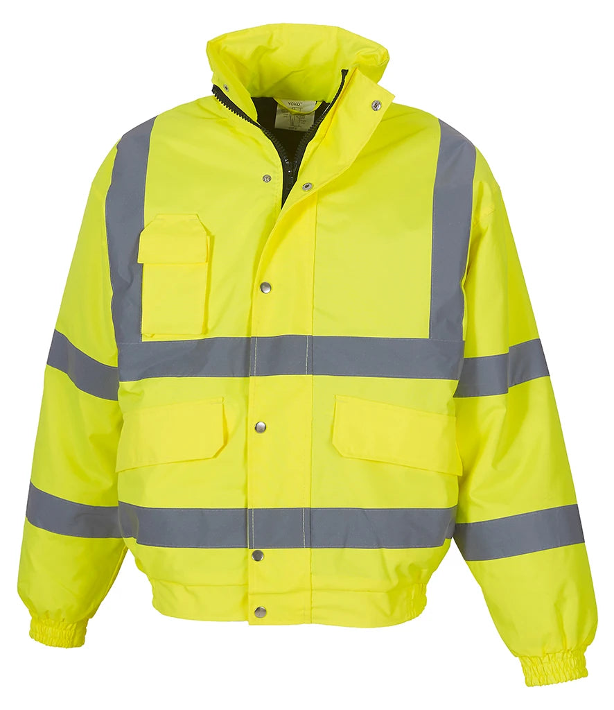 Yoko Hi-Vis Classic YK200 Bomber Jacket