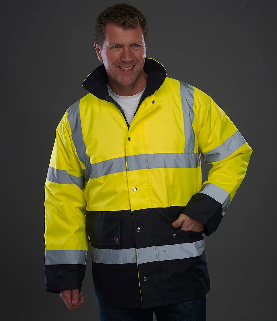 Yoko Hi-Vis Two Tone YK204 Motorway Jacket