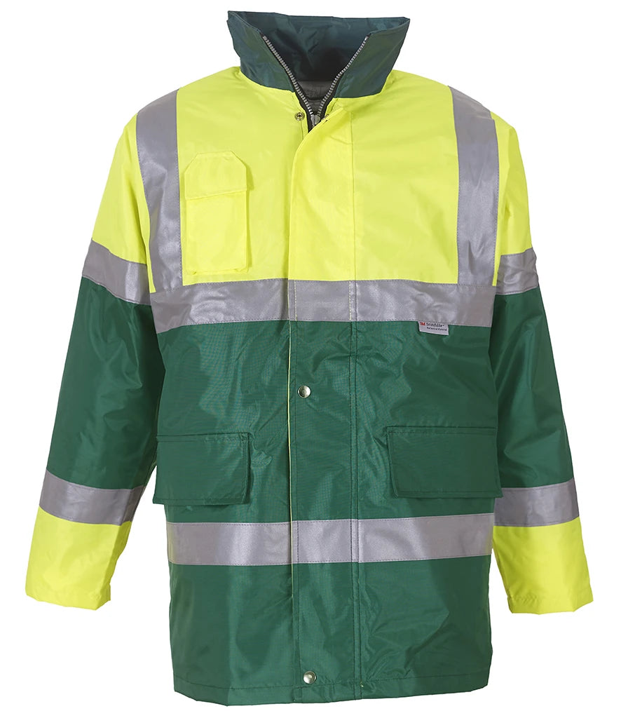 Yoko Hi-Vis Contrast YK205 Jacket