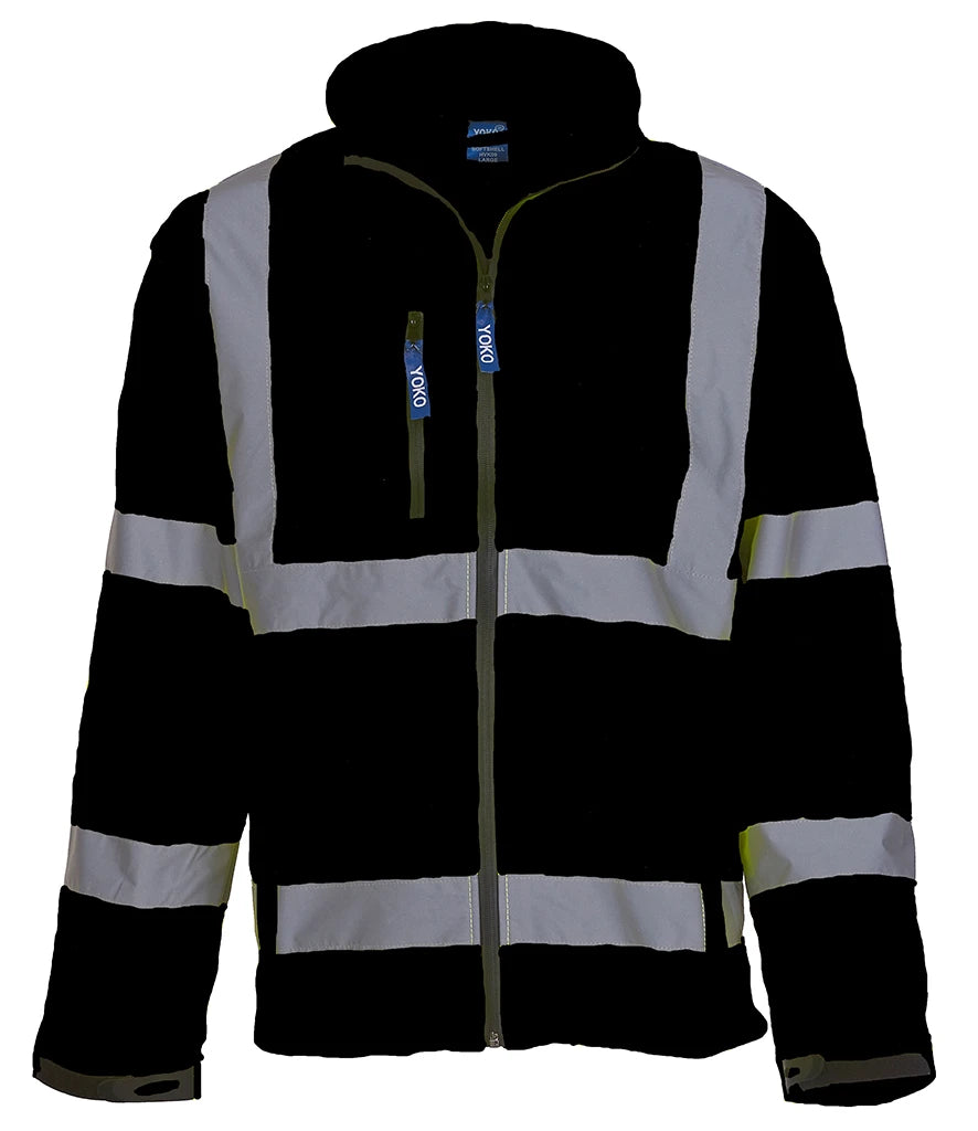 Yoko Hi-Vis YK206 Soft Shell Jacket