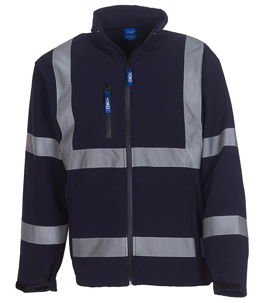 Yoko Hi-Vis YK206 Soft Shell Jacket