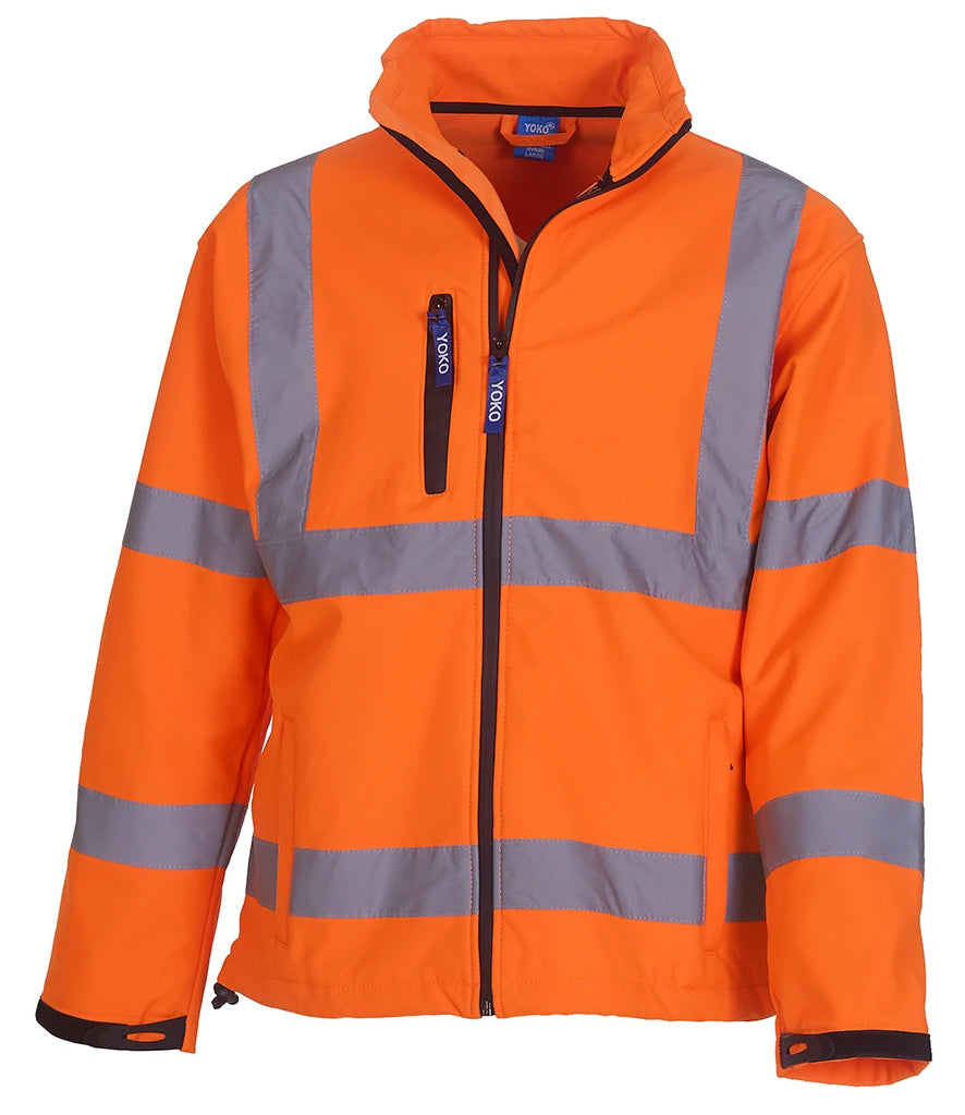 Yoko Hi-Vis YK206 Soft Shell Jacket